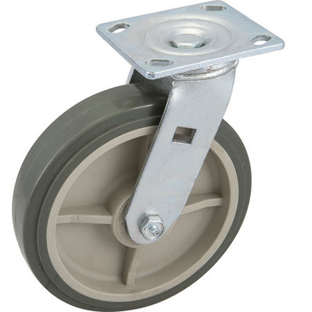 STANDARD KEIL Caster, Plate (8", Gry) 1131-2062-3000